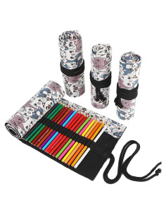 Estuche Organizador de Lápices DIYOMR 12 Ranuras Gato