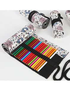 Estuche Organizador de Lápices DIYOMR 12 Ranuras Gato 2