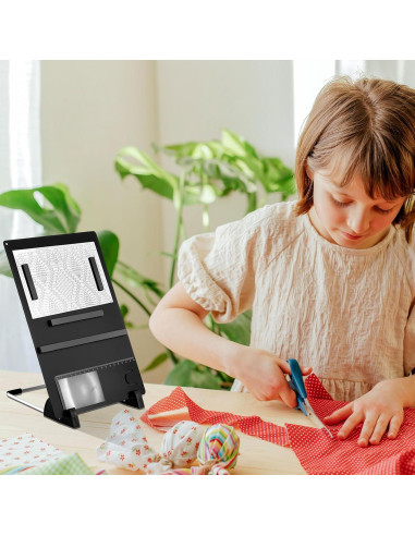 Juego de Herramientas de Tejido Flutesan 8 Pcs Tablero Magnético