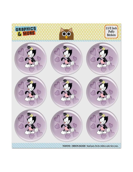 Stickers 3D Animaniacs Dot Corazones - Graphics & More