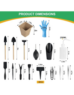 Juego de Herramientas para Suculentas Succulentlovers 26 Piezas 2