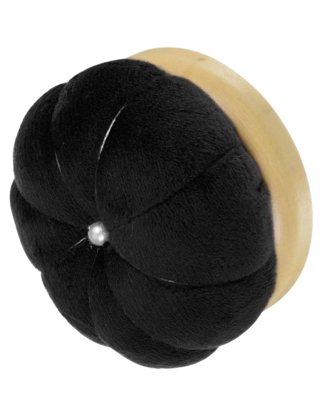 Base de Madera HARFINGTON Almohadilla para Agujas Negra 7cm