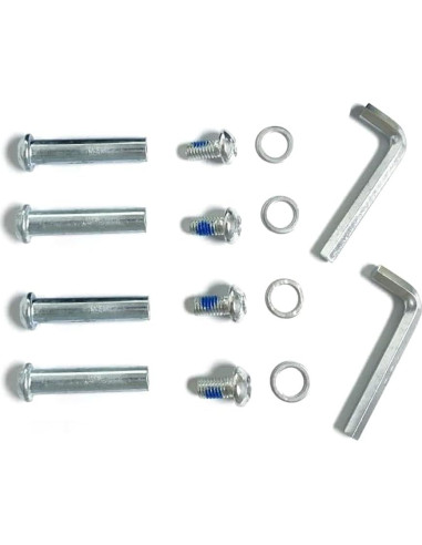 Kit de Tornillos y Ejes para Patines Inline GSHFIMESH 8mm x 30mm