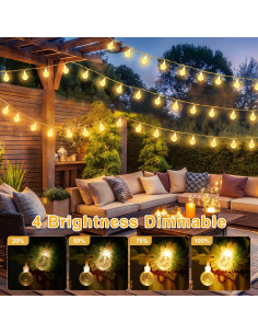 Luces de Cadena LED Omika 5m 50 Esferas RGB Control Remoto 2