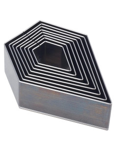 Juego de Troqueles de Corte de Cuero SUPERDANT 8 Piezas Acero