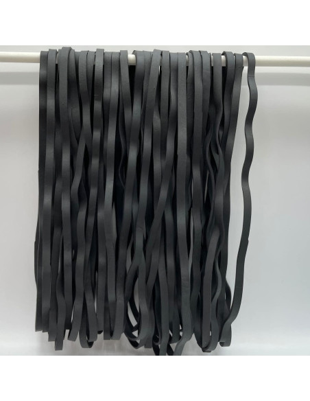 Bandas de Goma Negras AMUU 30cm - 35 Piezas para Oficina