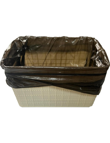 Bandas de Goma Negras AMUU 30cm - 35 Piezas para Oficina