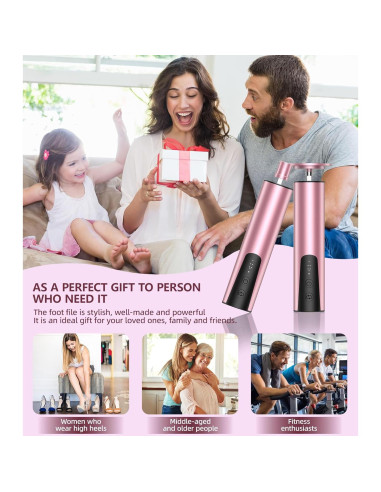 Removedor de Callos Eléctrico Inalámbrico ERYUHAIAN 6 Velocidades