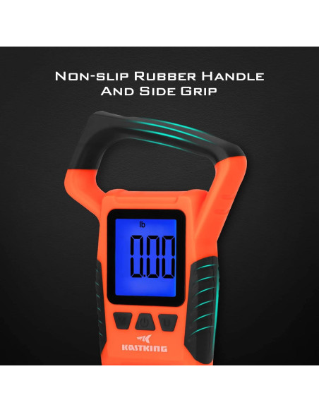 Balanza Digital Flotante KastKing WideView 110lb (49.9kg) LCD