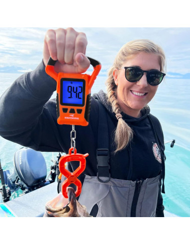 Balanza Digital Flotante KastKing WideView 110lb (49.9kg) LCD