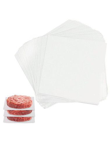 Papel Pergamino para Hamburguesas AIMEIKI 300 Hojas 15x15 cm