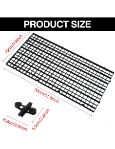 Divisores de Pecera 18 Pcs Layashala con Clips de Succión 2