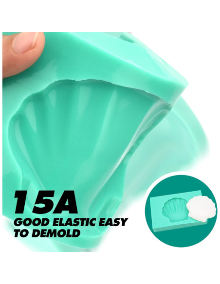 Kit de Moldes de Silicona DecorRom - 4kg Caucho 15A DIY