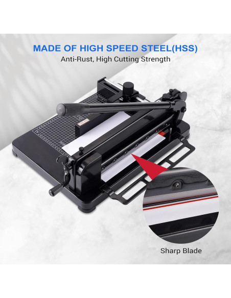 Cortadora de Papel Guillotina NOKAPIN A4 30.48 cm Alta Dureza