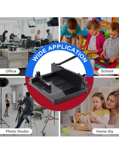 Cortadora de Papel Guillotina NOKAPIN A4 30.48 cm Alta Dureza