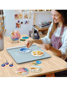 Alfombrilla de Calentamiento Alldeer 500W para Resina 40x36.8cm 2