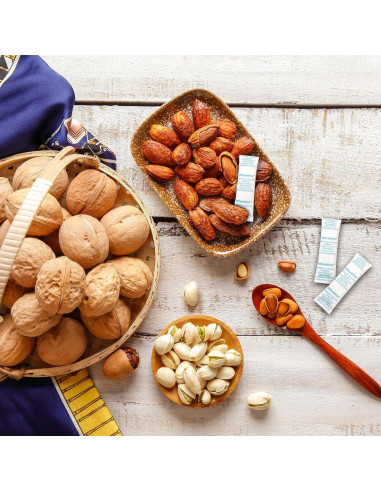 100 Paquetes de Gel de Sílice 5g Wisesorbent para Alimentos