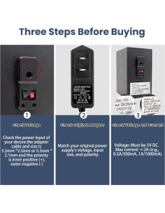 Adaptador de Corriente 5V 2A Waysse para Dispositivos Electrónicos 2