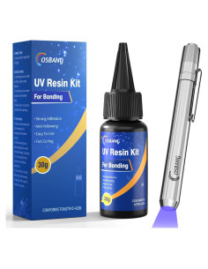 Kit de Resina UV OSBANG 30g con Luz para Reparación y Unión