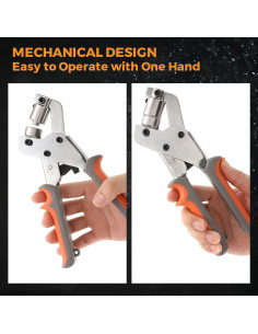 Kit de Ojetes Manual BEAMNOVA 6mm con 500 Suministros 2