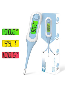 Termómetro Digital Cuxichuxinxi Oral 8s Alerta de Fiebre Azul