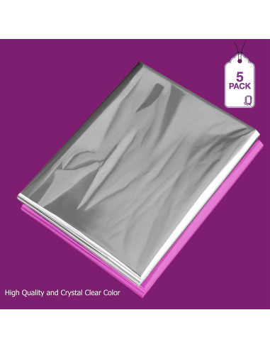 Bolsas de Envoltura Retráctil Clear PVC 60x76 cm - 5 Paquete