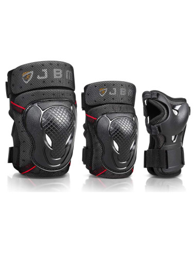 Set de Protección para Niños JBM - Rodilleras, Codilleras y Muñequera