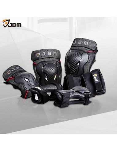 Set de Protección para Niños JBM - Rodilleras, Codilleras y Muñequera