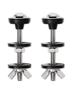 Kit de pernos de inodoro Qicrdvi M6 2PCS acero inoxidable