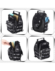 Kit de Herramientas de Pesca Hungdao 7 Piezas con Mochila 2