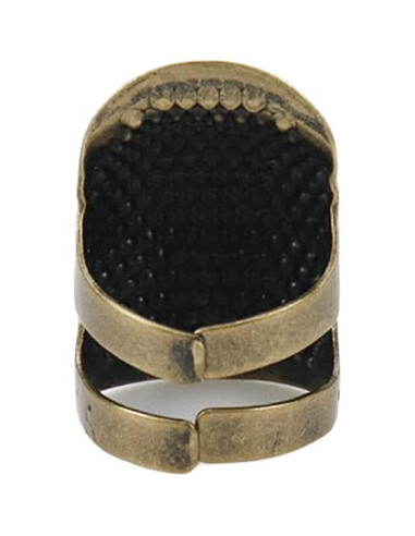 Dedales de Costura Ajustables Tsnamay Bronce 10 Piezas