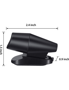 Silbatos de Ciervo Frienda 10 Pcs Ultrasonido Negro 2