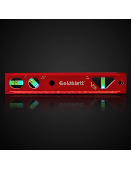 Juego de Niveles Torpedo Goldblatt 3 Piezas Aluminio 22.86-121.92 cm