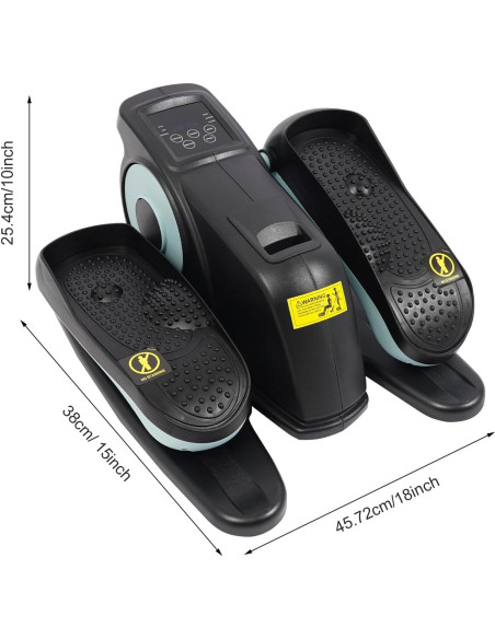 Ejercitador de Pedal Portátil Hanmorfarbi legxercise pro - Bajo Ruido, Control Remoto