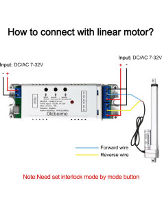 Interruptor Zigbee Eléctrico Otcboimo 2 Canales 10A DC 5V-32V 2