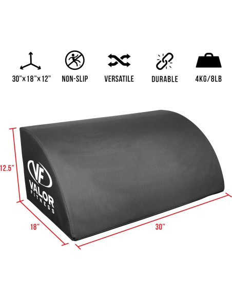 Almohadilla de Entrenamiento Valor Fitness para Glúteos 76x46 cm