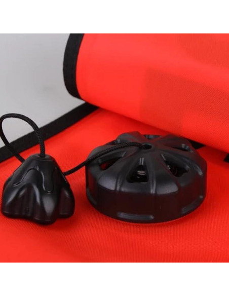 Boya Inflable de Buceo DEMMET 1.5m Naranja Alta Visibilidad