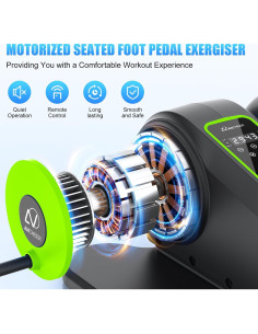 Elíptica Bajo Escritorio ANCHEER AMA006015 12 Velocidades 2