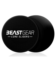 Deslizadores de Núcleo Beast Gear - Discos Abdominales Doble Cara