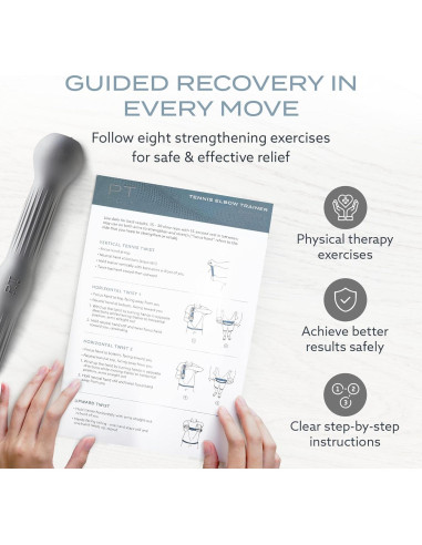 Entrenador de Codo de Tenis PT Pro - Alivio Dolor y Fuerza