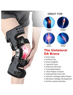 Rodillera Descompresora OA RISURRY para Artritis y Dolor de Rodilla 2