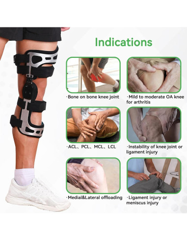 Férula de Rodilla Orthomen OA Unloader M - Soporte Doble