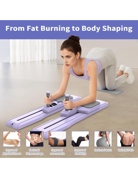 Tabla de Pilates 7-en-1 DRZHEAM - Equipo de Gimnasio en Casa