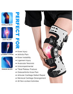 Rodillera Descompresora OA RISURRY para Artritis - Soporte Ajustable 2