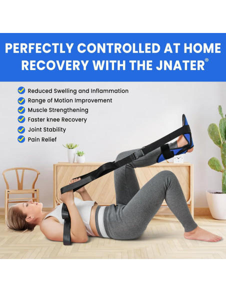 Ayuda de Rehabilitación de Rodilla JNATER C050 - Kit Completo