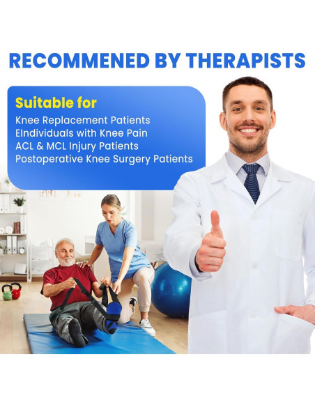 Ayuda de Rehabilitación de Rodilla JNATER C050 - Kit Completo