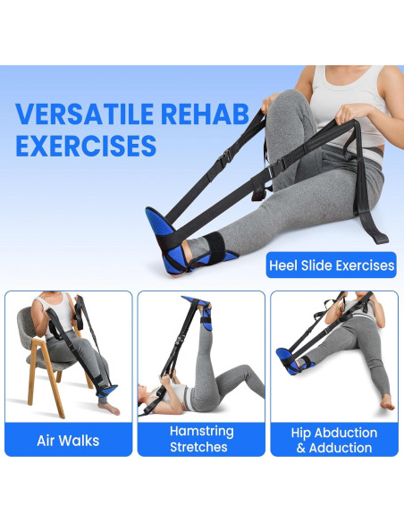 Ayuda de Rehabilitación de Rodilla JNATER C050 - Kit Completo