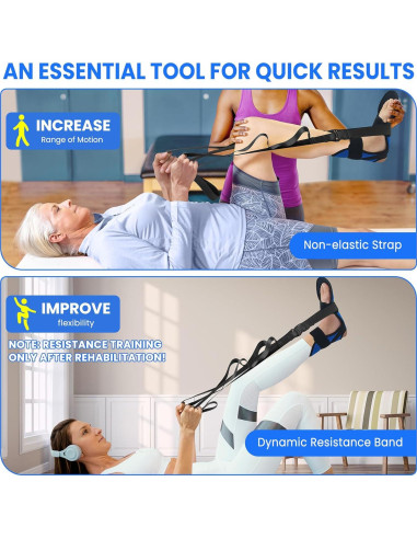 Ayuda de Rehabilitación de Rodilla JNATER C050 - Kit Completo