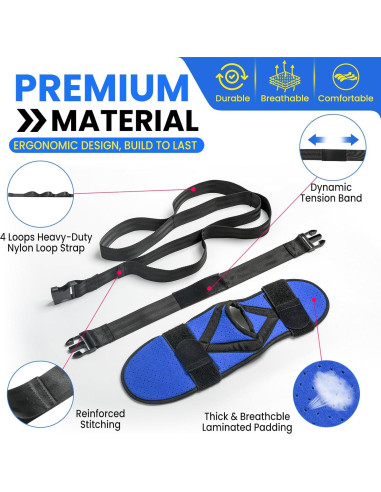 Ayuda de Rehabilitación de Rodilla JNATER C050 - Kit Completo