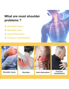 Faja de Hombro Ajustable Malloraned para Alivio de Dolor 2